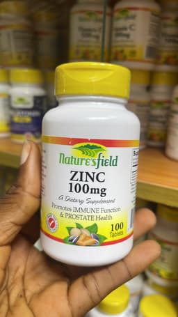 Natures field zinc 100mg